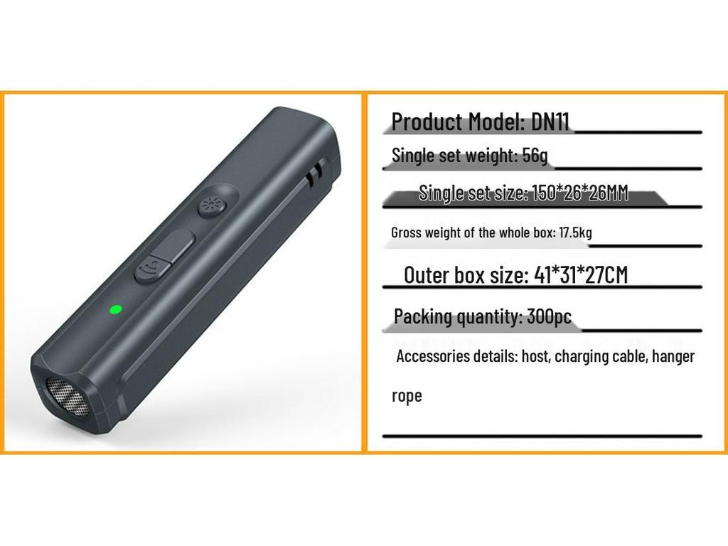 TikTok Ultrasonic Dog Repeller - Portable Anti-Bite Bark Stopper & Training Device