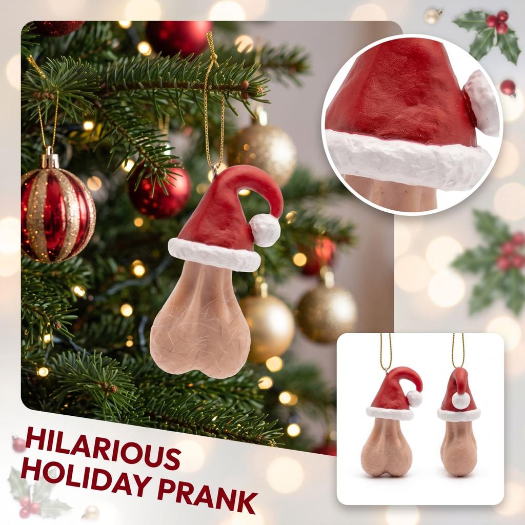 Butt Hanging Ornament Christmas Tree Decoration Funny Party Prop