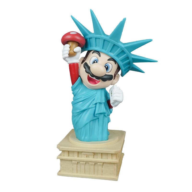 Super Mario Bros Anya Forger Pvc Figurine With Anime Design For Desktop Decor And Collecting
