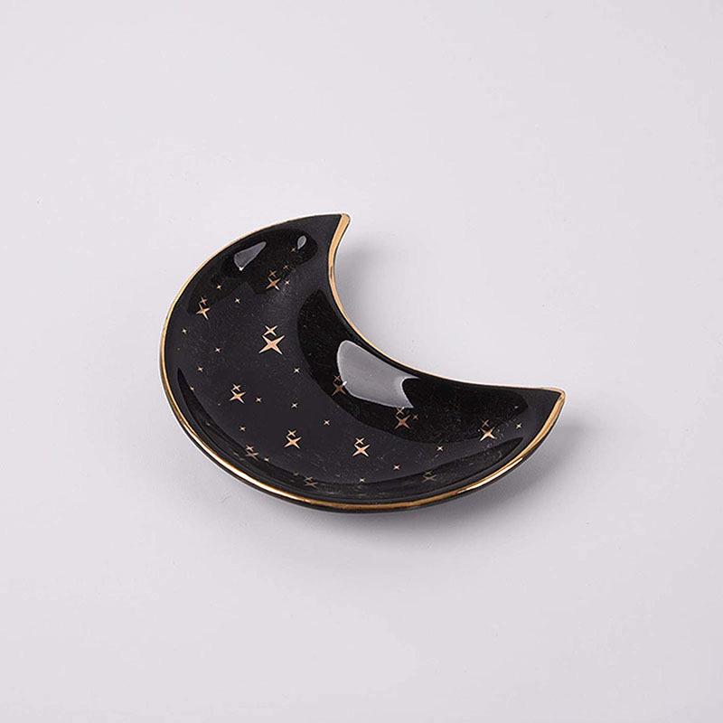Craft Ceramic Moon Rainbow Jewelry Tray - DIY Mother's Day & Thanksgiving Gift