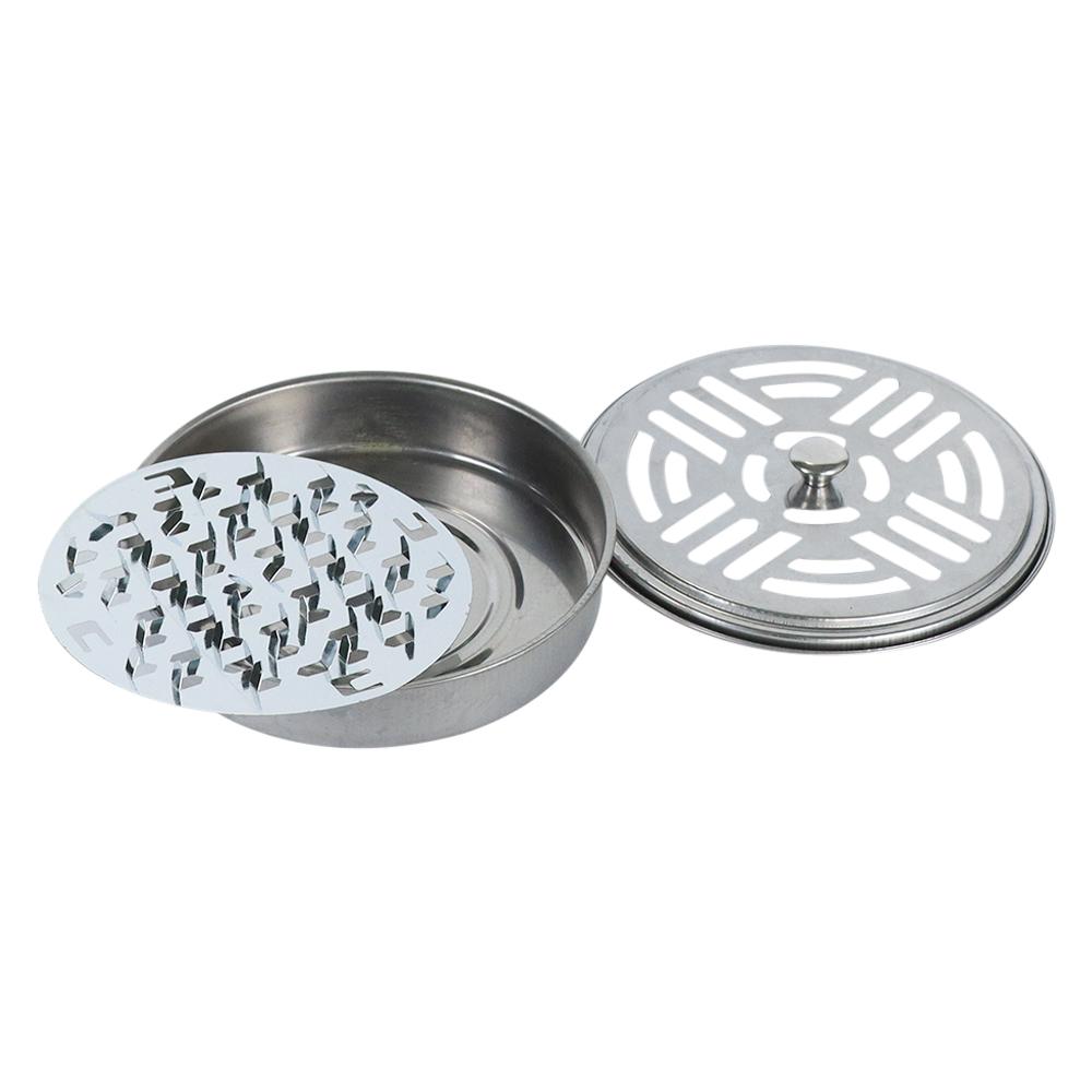 Stainless Steel Mosquito Coil Tray Holder Household With Mosquito Coil Holder Metal Tray Anti-mosquito Home Hotel Durable Fire P