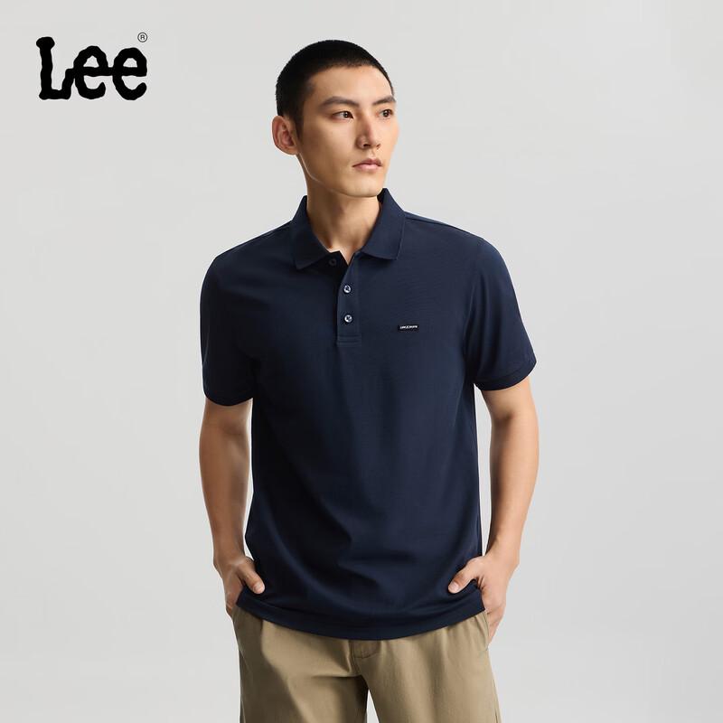 Lee Men s Standard Fit Logo Polo Shirt M