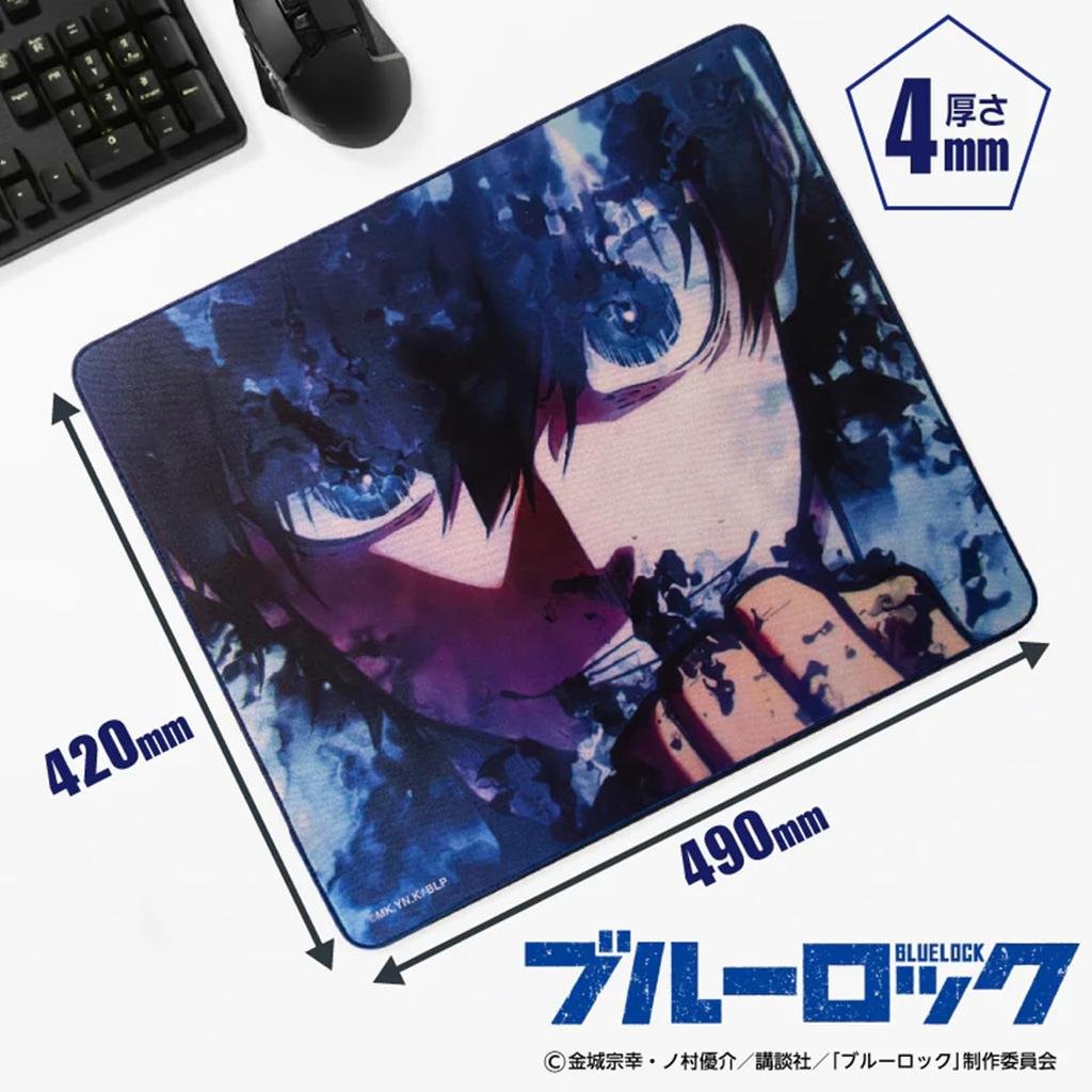 FAZE Blue Lock Mouse Pad para Jogos Tipo Híbrido DotAndZ para velocidade e 49cm x 42cm x alto uma nova sensação de suave e [BABY Co., Ltd.] [Yoichi Kiyoshi]