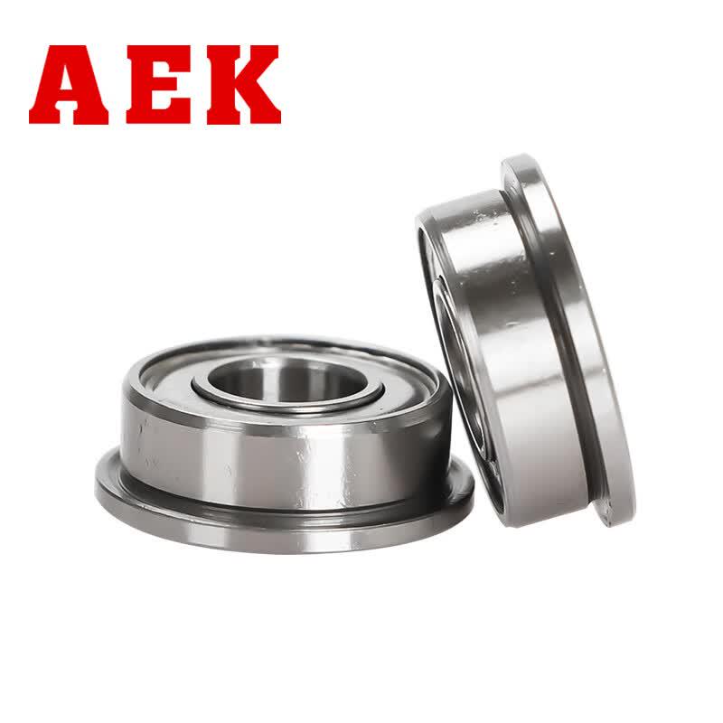 AEK US Import Flanged Deep Groove Ball Bearings (ZZ Steel Seal)
