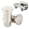 2Pcs RC Car Front Wheel Metal Axle Shortened for WPL D12 Spare Parts Modification Accessories