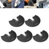 5PCS Semi Circular Oscillating Saw Blades for Cutting Wood Plastic Soft Metal 88mm Oscillating Multitool Quick Release Saw Blade