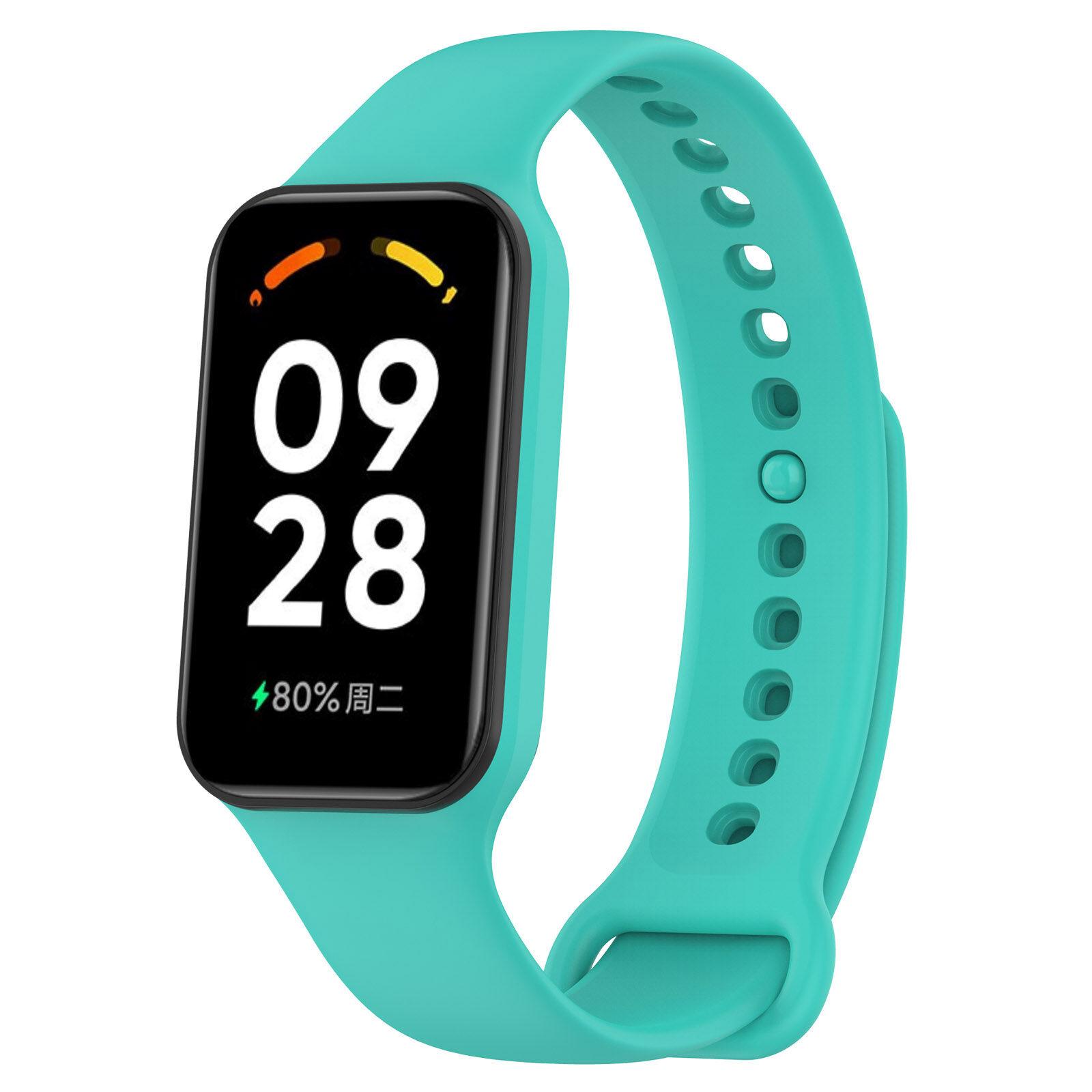 

М’який ремінець для браслета Redmi Smart Band 2, змінний ремінець для ремінця Xiaomi Redmi Band2, силіконовий ремінець, браслет Redmi Smart Band 2 м ята зелений колір