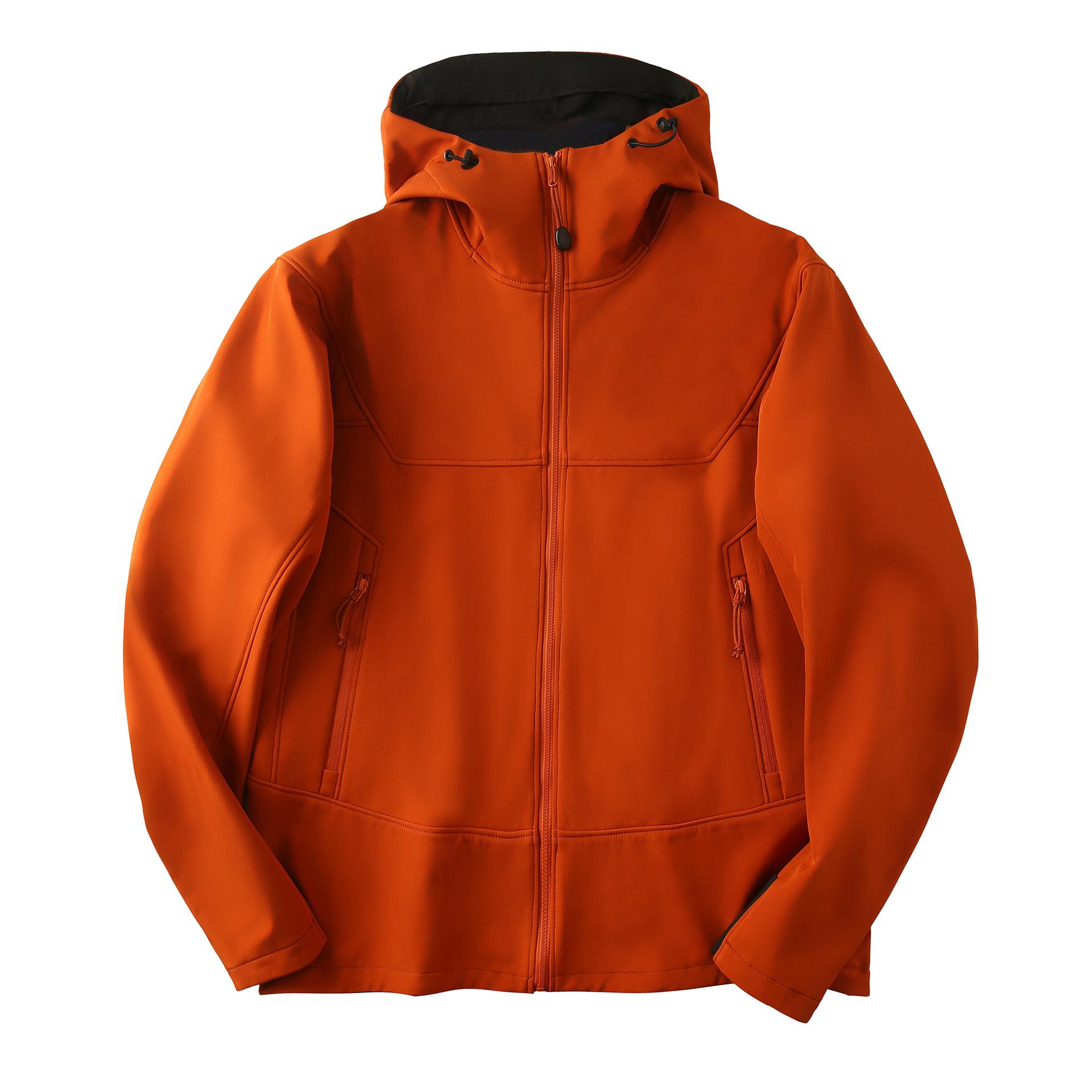 Graphene Fleece-Lined Windbreaker: Autumn/Winter Couple s Soft Shell Jacket (Men s  Women s, Logo Customizable) XL