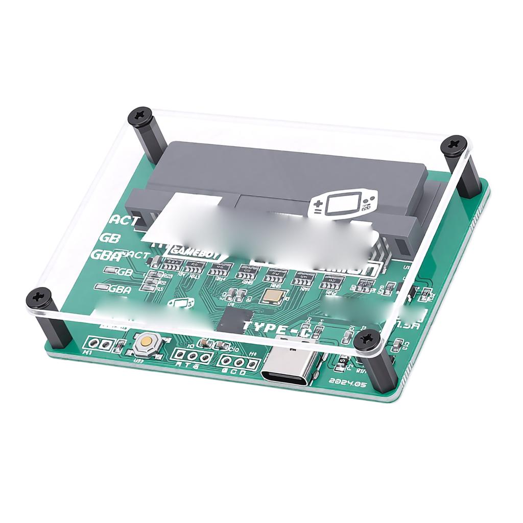 Game Card Burner Reader USB ROM Backup Cartridge Recovery Tool with Type C Data Cable
