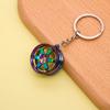 Zinc Zinc Alloy Tire Rim Key Holder Wheel Hub Car Wheel Keychain Creative   Bag Charms