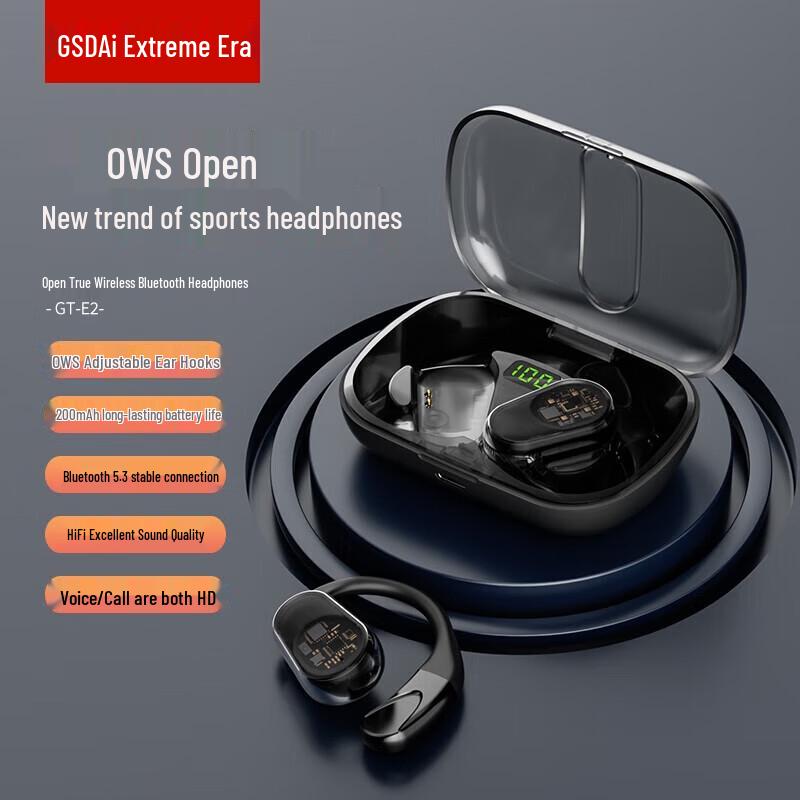 

Ji Shidai OWS Навушники-вкладиші True Wireless для спорту з відкритим дизайном