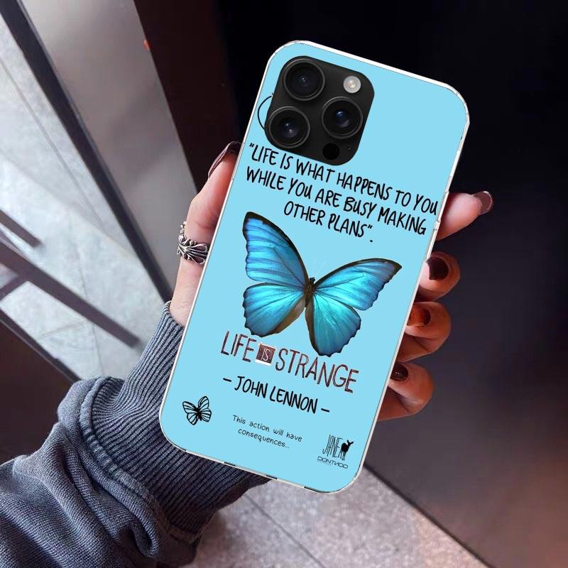 

Life Is Strange Phone Case For iPhone 17 Air 16 15 Pro Max 14 Plus 13 Mini 12 11 Cover 7 8 SE Silicone Shell Print Fundas 17 Air iPhone 16 Pro Max