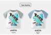 Children's Summer Cartoon Cotton Knitwear - Boys' Short Sleeve Round Neck