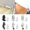 Black White Silver Glass Clamp Multifunctional Privacy Screen Clip Screen Baffle Clamp  Desk