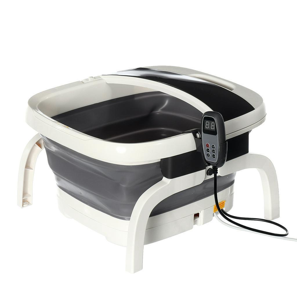 500W  Foldable Foot Relax Bath Massager 220V Electric Heating Tub Wired Remote Control