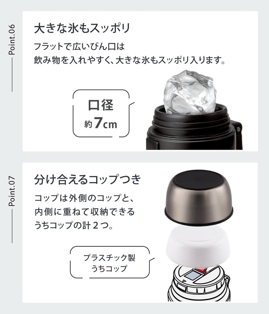 The-peacock AXT-2001 XA, a 1.96L Water Bottle with a Wide Mouth and Handle, Perfect for Keeping Hot or Cold Drinks.