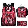Hell Inn Hazbin Hotel Student School Bag High Value Leisure Oxford Ridge Relief Backpack