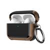 Earphone Case for AirPods Pro 3 Charging Case Portable Shockproof Wireless Earbud Protective Cover Full Coverage Shell Skin with Metal Ring