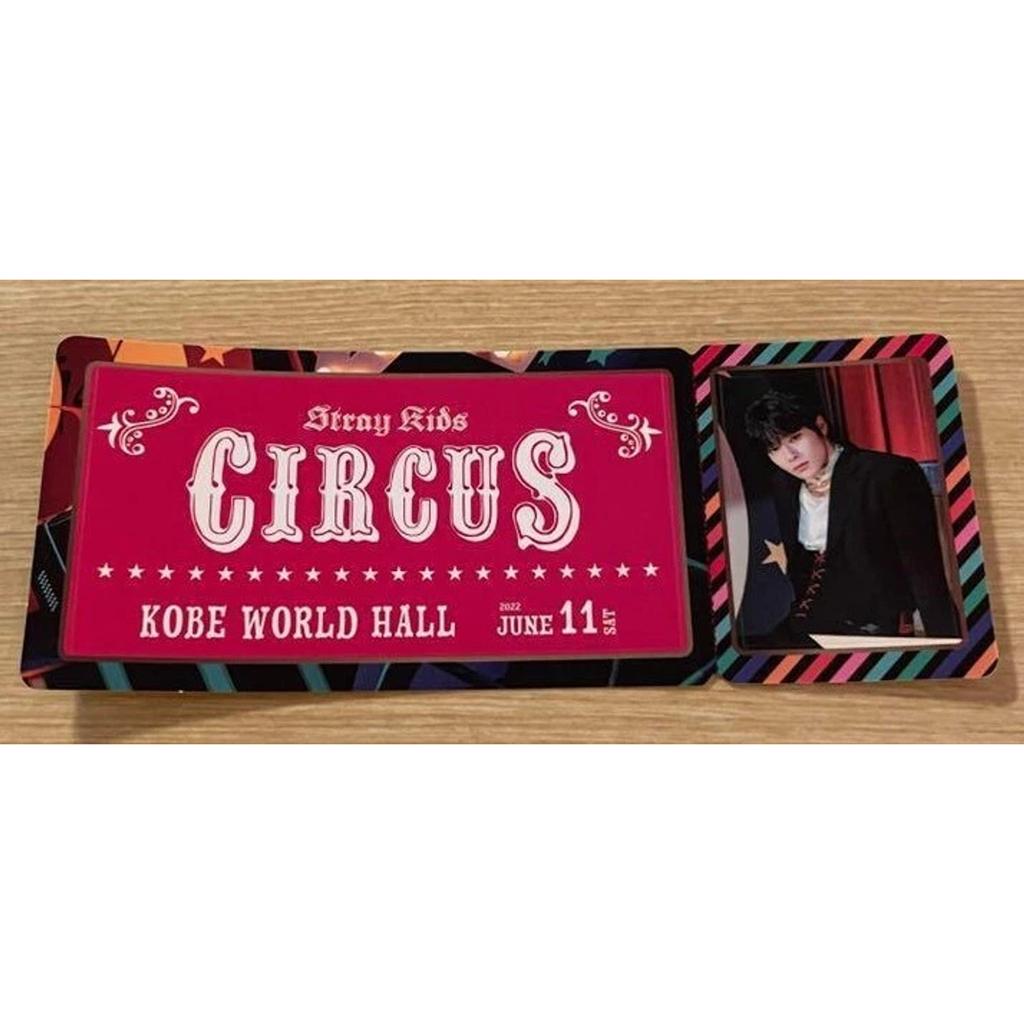 Stray Kids CIRCUS Official picture ticket Sticker Japan Kobe venue June 11,12