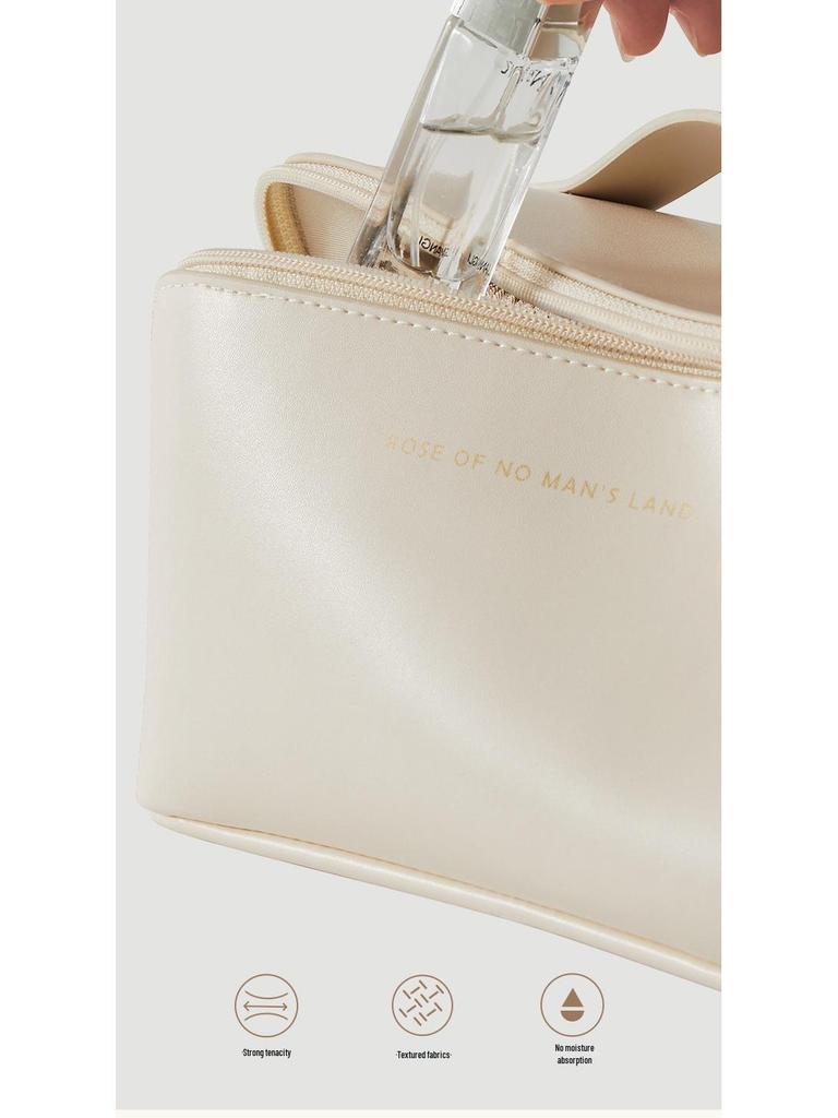 Portable Waterproof Accordion Makeup & Toiletry Bag - Large Capacity Travel Organizer