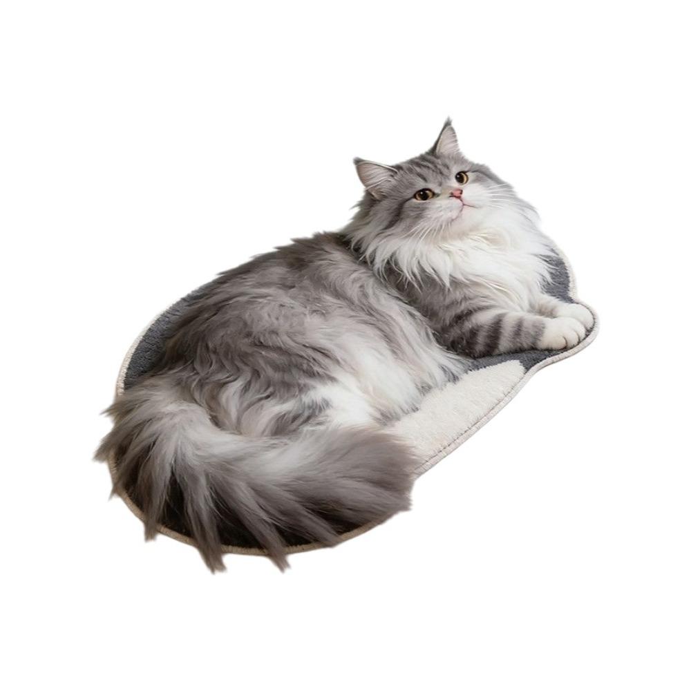 40*60cm Cute Cat Diatom Floor Mat Super Absorbent Wear Resistant Design Bathroom Carpet Soft Non-slip Simulation Cat Floor Mat
