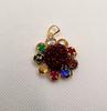 Rudraksha Navratna Locket with Nine Gemstones, Spiritual Power Necklace Pendant, Perfect for Meditation & Healing, Perfect for Everyday Wear