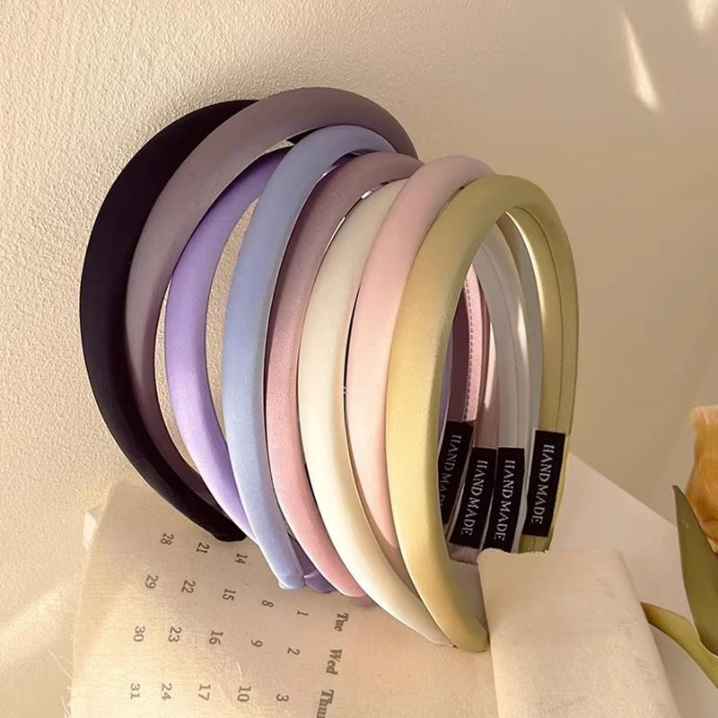 New Glossy Thin Hairband for Women Lady Sweet Candy Colors Thin Headband Hair Hoop JK Korean Girl Headdress Hair Accessories