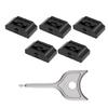 HDMIs Port Blockers Port Security Cover with Key Lock for Preventing Unauthorized Access and Dust Cover Shield