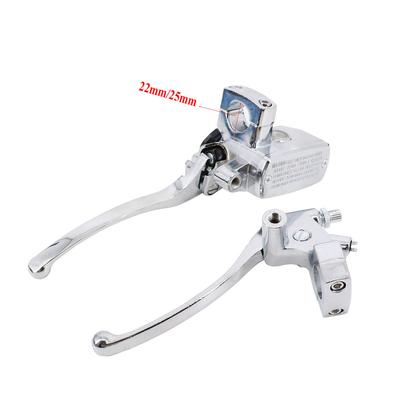 25mm Links Rechts Motorrad Bremskupplungs Hauptzylinder Behälter Hebel Für Honda Valkyrie GL 1500 VT Shadow 1100 VTX 1300 1800
