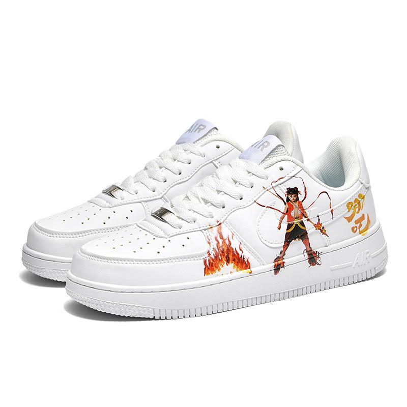 

AJ Year of the Snake Putian low-top board shoes students jointly signed Air Force No. 1 Nezha Aobin limited sports shoes 38