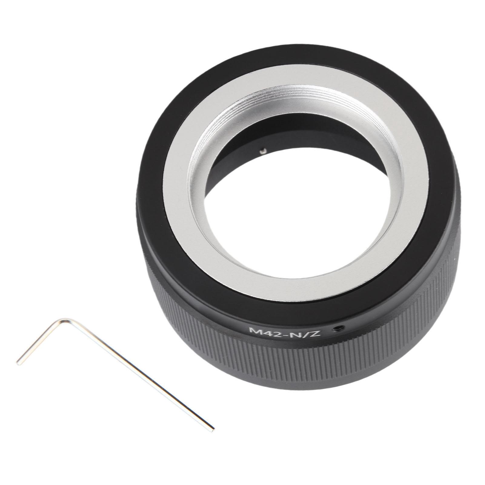 

Aluminum Alloy M42 Lens Mount Adapter Ring for Z Mount Series Full Frame Camera