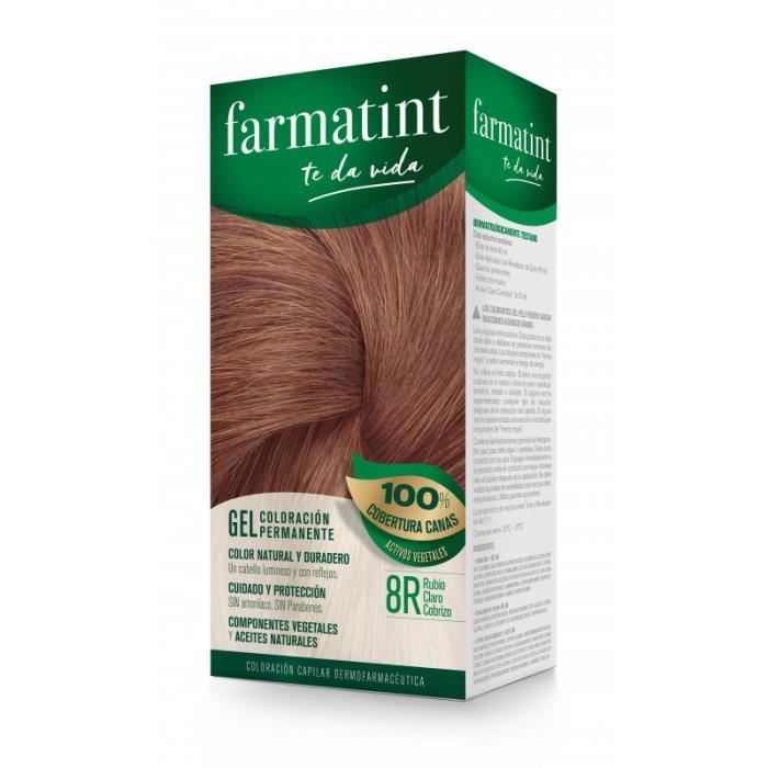 Farmatint 8r Blonde Light Blonde Cobrizo