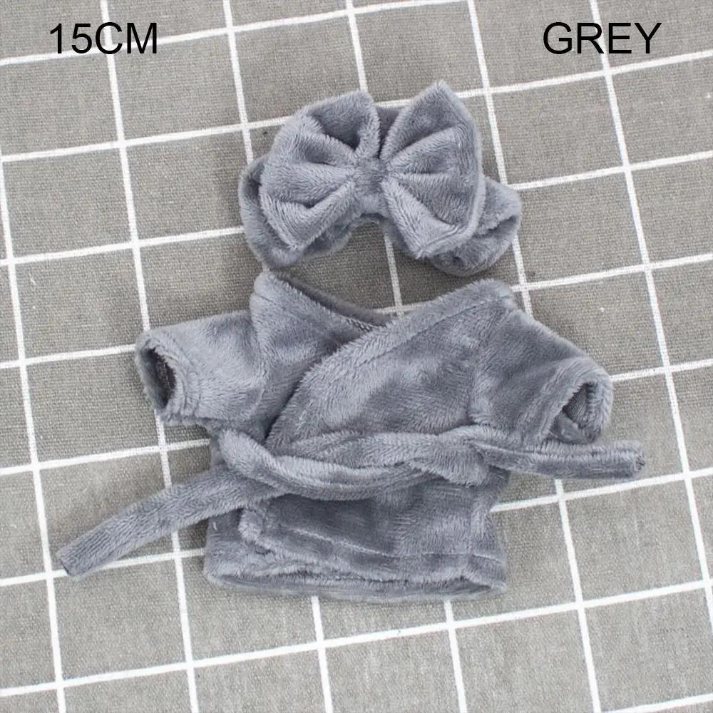 New Sleep Clothes Accessories Doll Velvet Pajamas New Cute Clothes Doll Pajamas 15cm/20cm Doll Pajamas