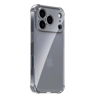 Husă Transparentă Anti-cădere cu Colțuri Întărite Nouă pentru iPhone 17 17 Air 17 Pro Max Husa din Silicon Transparentă Rezistentă la Șocuri pentru 17Pro Capă Bumper