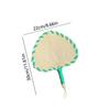 Ethnic style Straw Hand-woven Fan vintage Straw Woven Fans Pure Summer Cooling Fan  Beach
