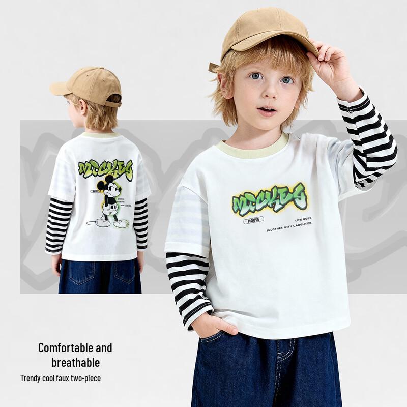 

Disney Baby Boys Faux Layer Long Sleeve T-Shirt 110