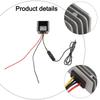 12V To 57V Power Adapter Mobile Internet 74*74*32mm Power Converter Quick-Install Design Rugged Weatherproof Design
