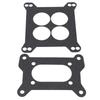 Ac29-Car Carburetor With Gasket Kit For Chevy SBC Universal 1933 Carburetor Adapter Kit 4-Barrel To 4-Bolt 2-Barrel