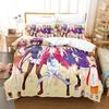 3D Anime Yuragi-sou No Yuuna-san Bedding Set Print With Pillowcase Duvet Cover Soft Single Double Queen Super King Size Bedroom
