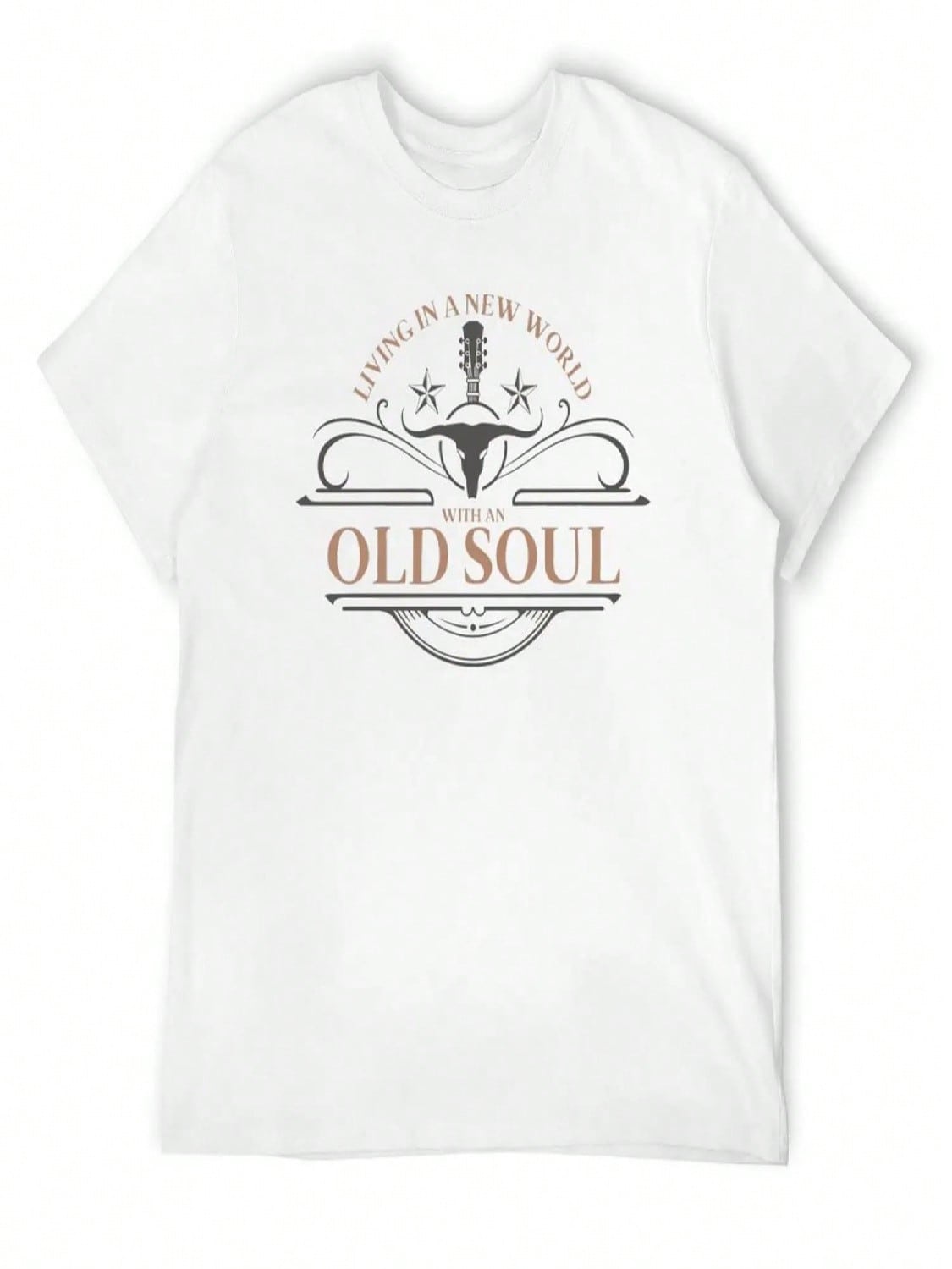 Oliver Anthony Living In A New World T-Shirt Clothes Blue Archive Boys Whites Cheap Stuff unisex Clothes S разноцветный