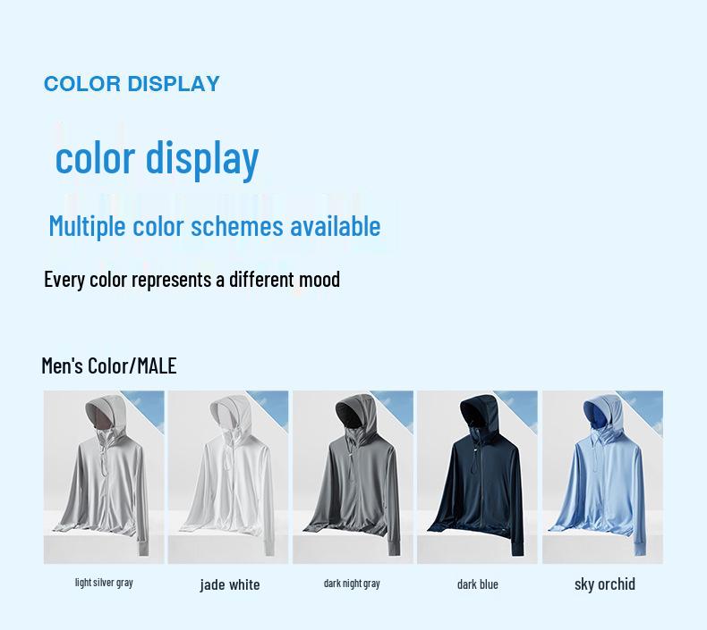 UPF50+ Women's Ice Silk Sun Protection Clothing with Large Brim - Breathable and UV Protective 
