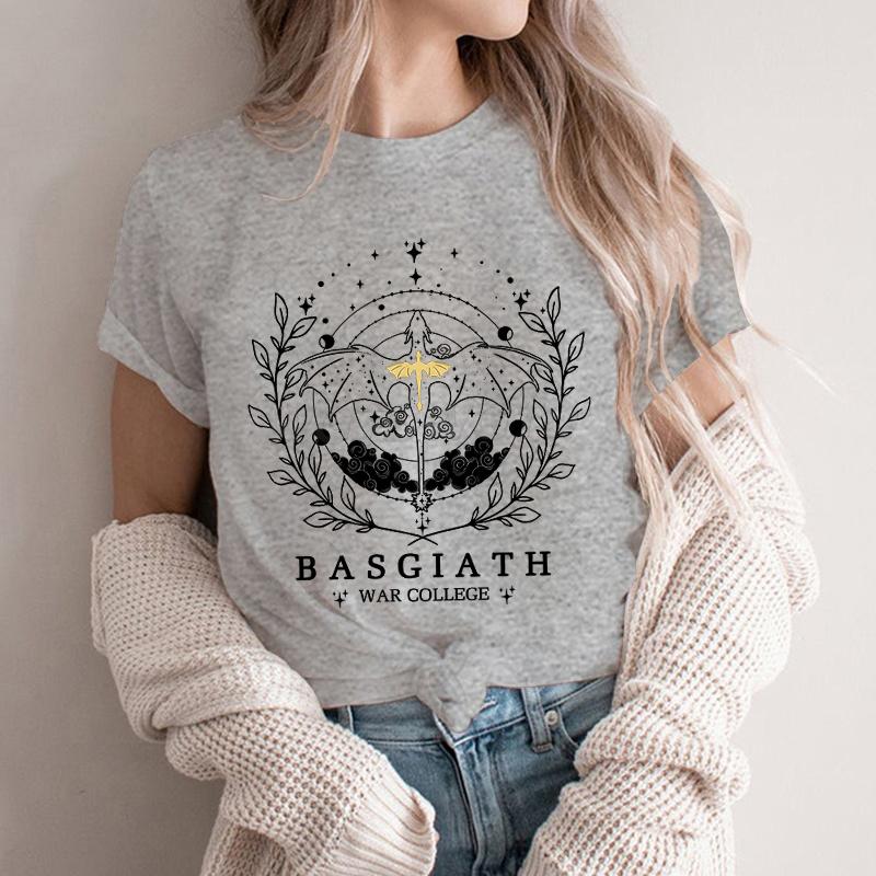 Funny Vintage Dragon Graphic Tshirt Women Fashion Onyx Storm Tshirt Summer Book Trend Short Sleeve FeUnisex Onyx Storm Shirt Tees