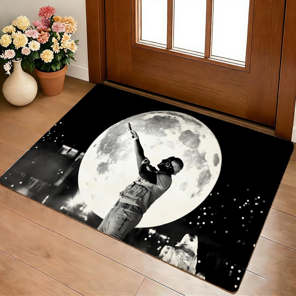

Singer T-The Hot W-Weeknd Floor Mat Cozy Flannel Soft Thick Non-Slip Mat For Living Room Bedroom Kitchen Decor Rugs 40x60cm