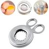 Boiled Egg Cutter Eggs Scissor Kitchen Tools Stainless Steel Egg Cutter Boiled Eggs Shell Scissor Peeling Kitchen Accessories