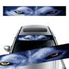 Car Front Windshield Sticker Rear Auto 3D Sunshade Stickers Terrorist Decor Front File Wolf Cat Eyes Sticker Decorative