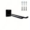 1pc Heavy Duty Steel Wall-Mounted Garage Storage Hook Organizer - Multi-Functional Tool Hanger for Shovels, Rakes, Garden Tools - Space