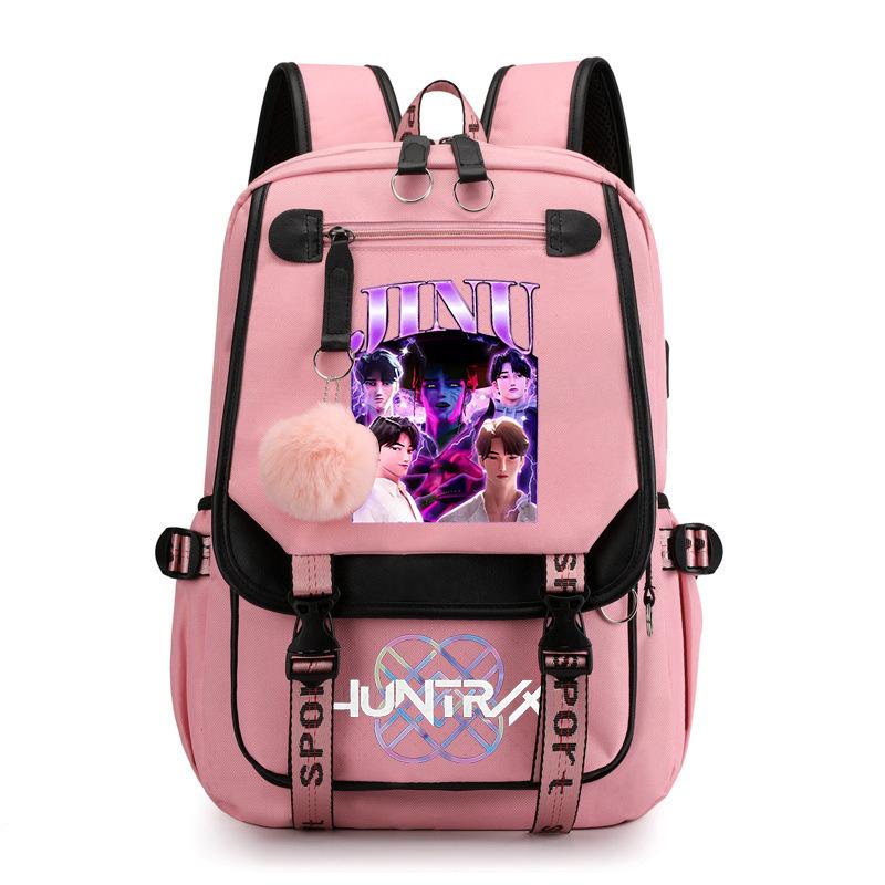 Witch Hunter Animation Cartoon Printed School Bag Large Capacity Junior High School Student Backpack