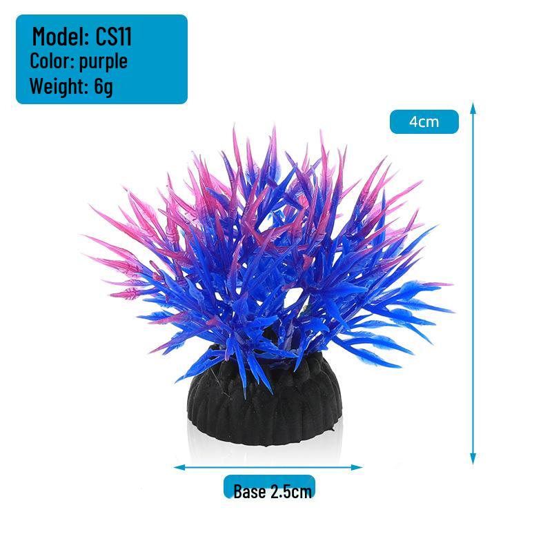 Yapay Akvaryum Dekorasyonu: Plastik Su Bitkileri ve Çiçekleri