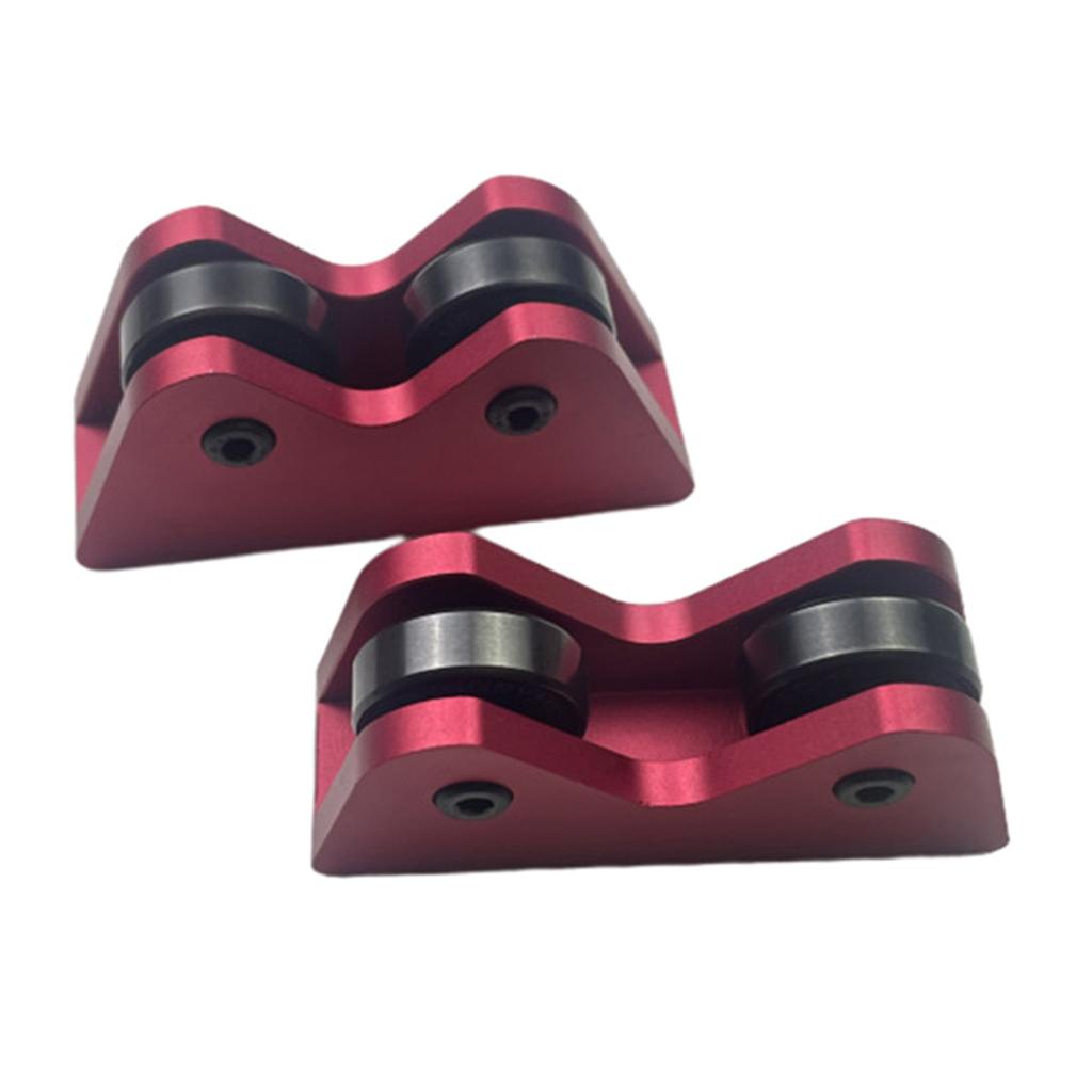2Pcs Pool Billiard Cue Roller Billiard Cue Straightness Checker Pool Billiard Cue Snooker Club Straightness Inspect Tool