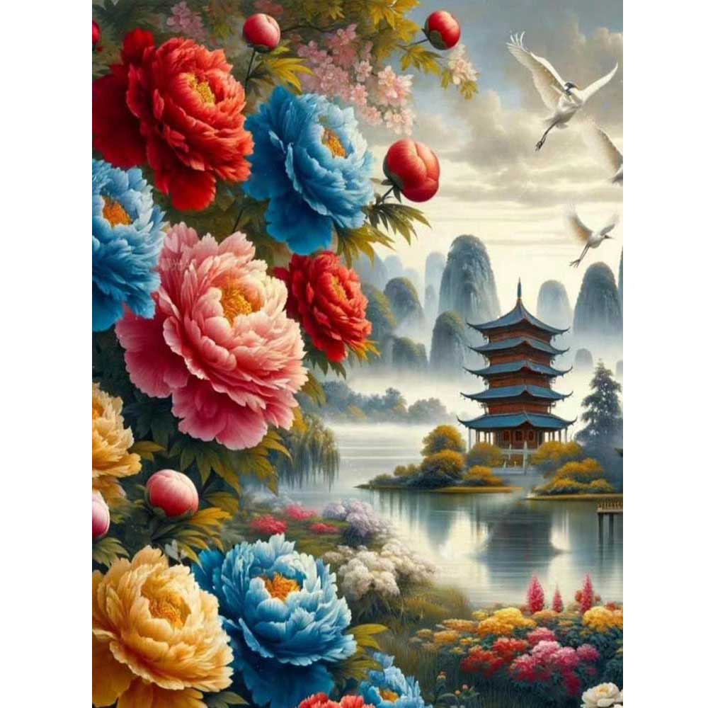 Happy and Funny Grandma Cooking DIY Diamond Painting Portrait New 2024 Full Diamond Embroidery Handmade Mosaic For Home Decor J3939